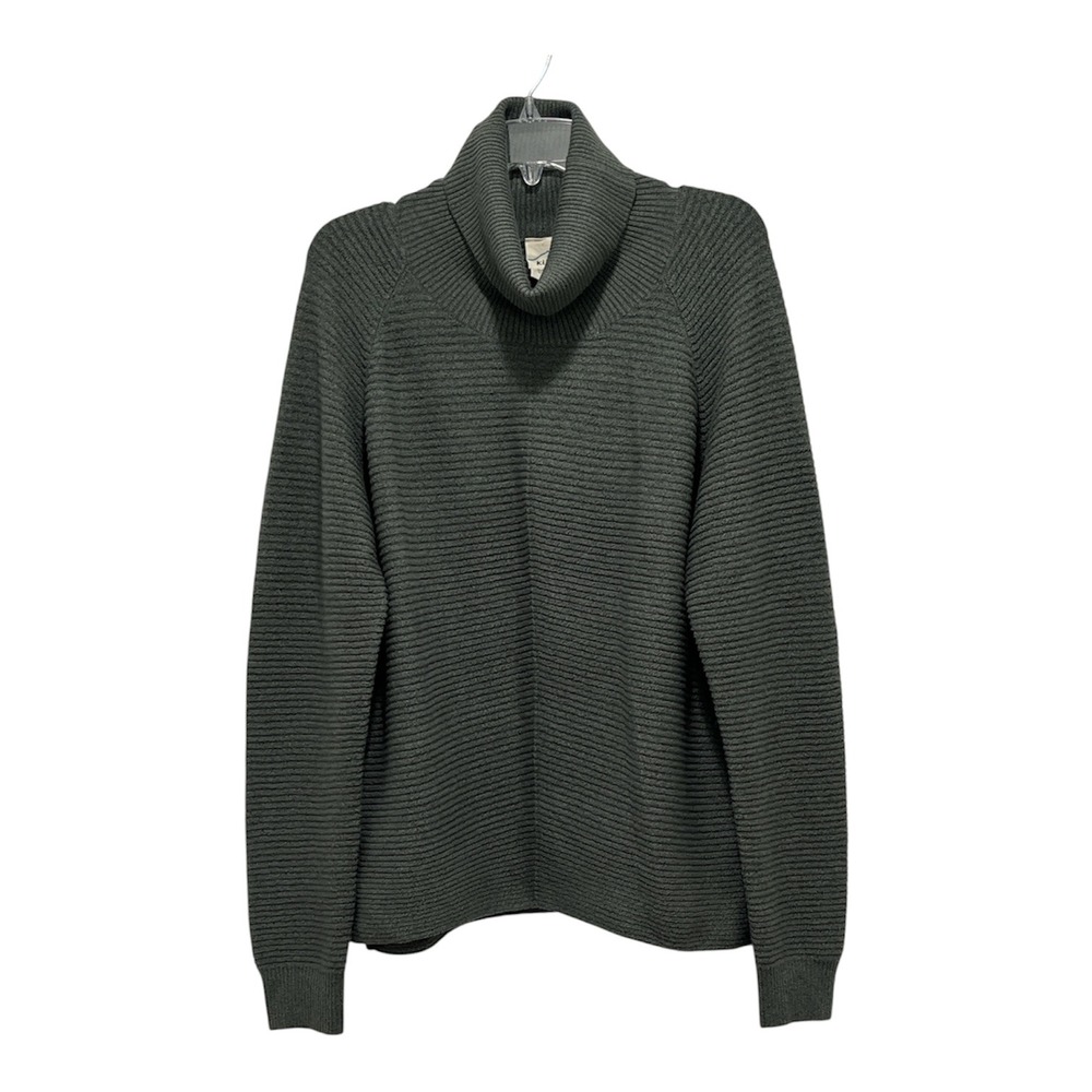 Kuhl Solace Excellent Pre-Owned Cowl Neck Sweater Women L Soft Pine Ribbed
